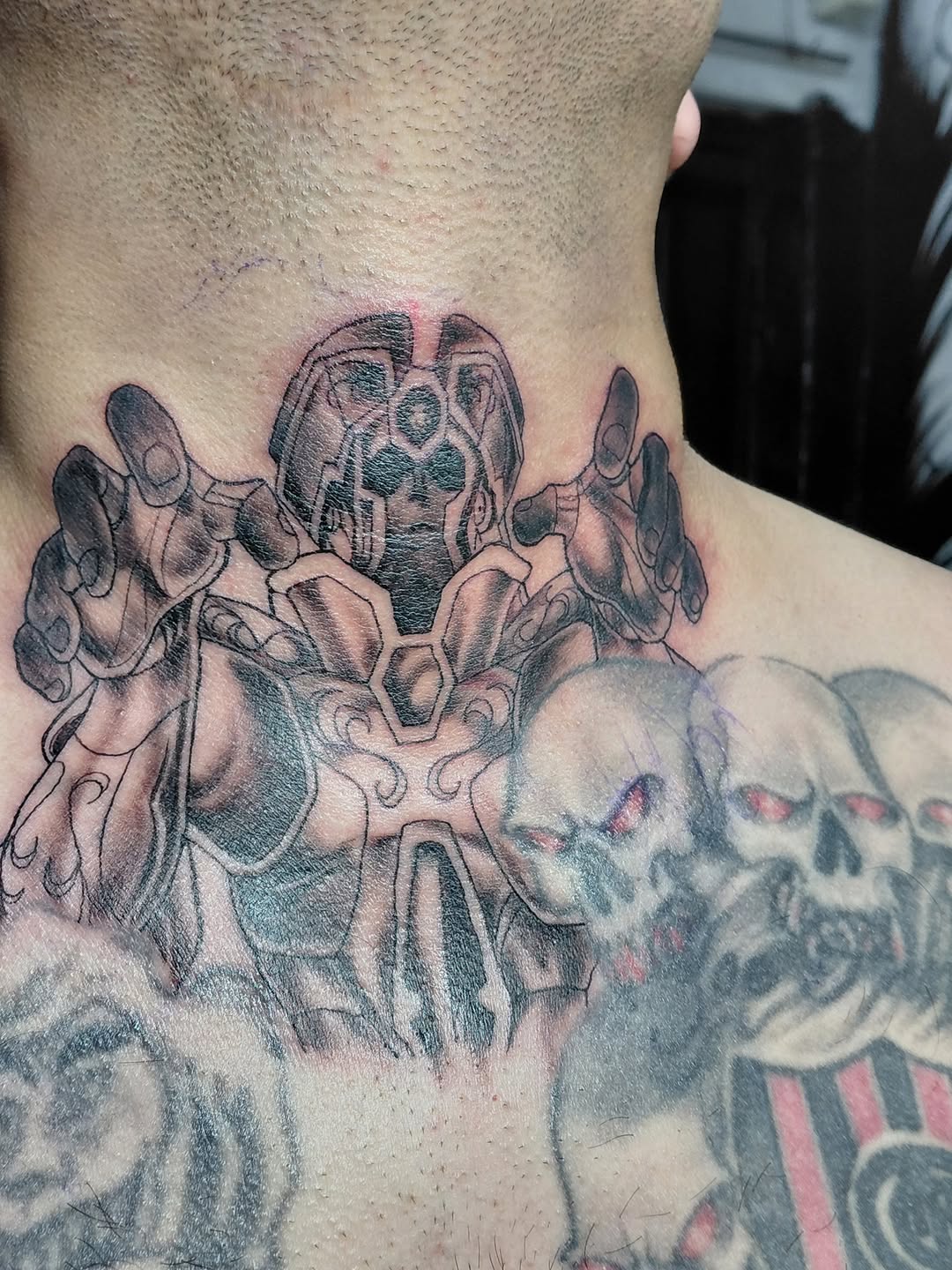 Tattoo by @cannibal_tattoo_studio — black_and_grey
