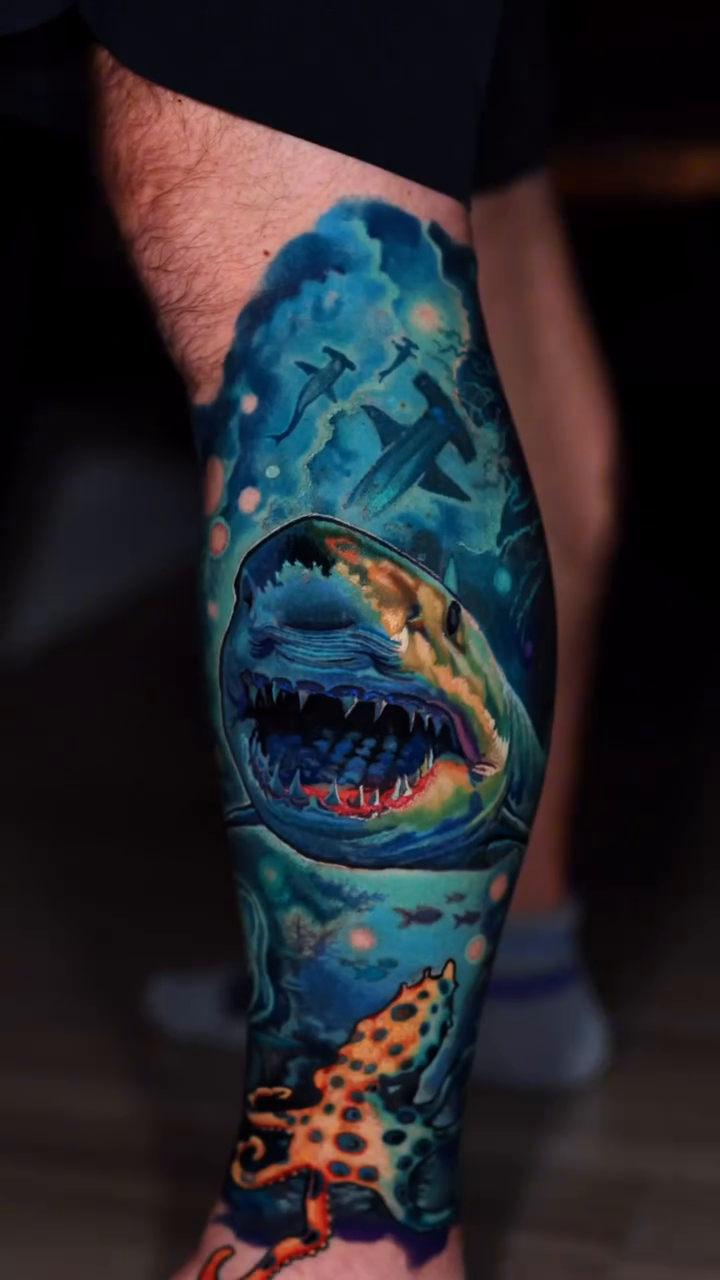 Tattoo by @bobbycupparotattoos — realism, black_and_grey