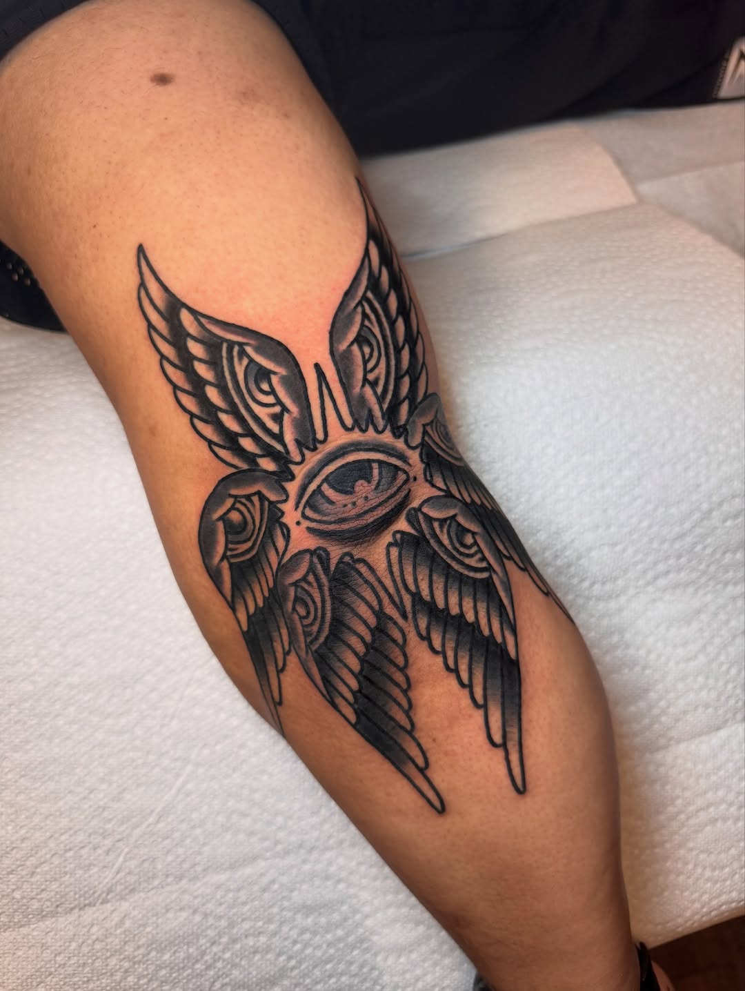 Tattoo by @floodrat — black_and_grey, neo_traditional