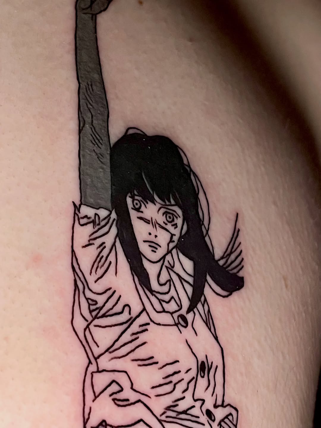 Tattoo by @kevant13 — illustrative, anime