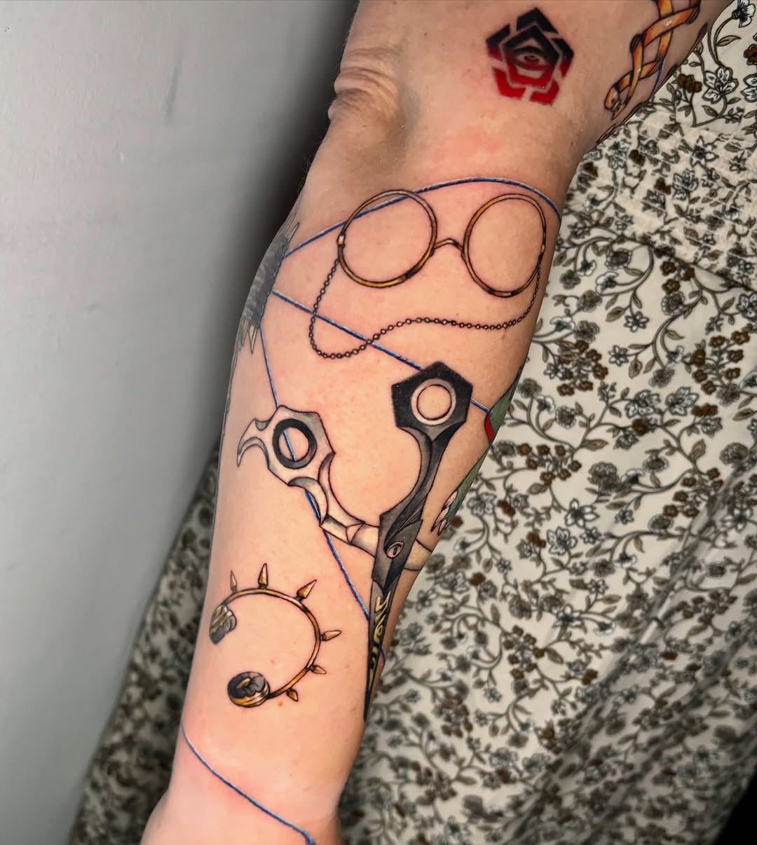 Tattoo by @morgue.inkz — realism, black_and_grey