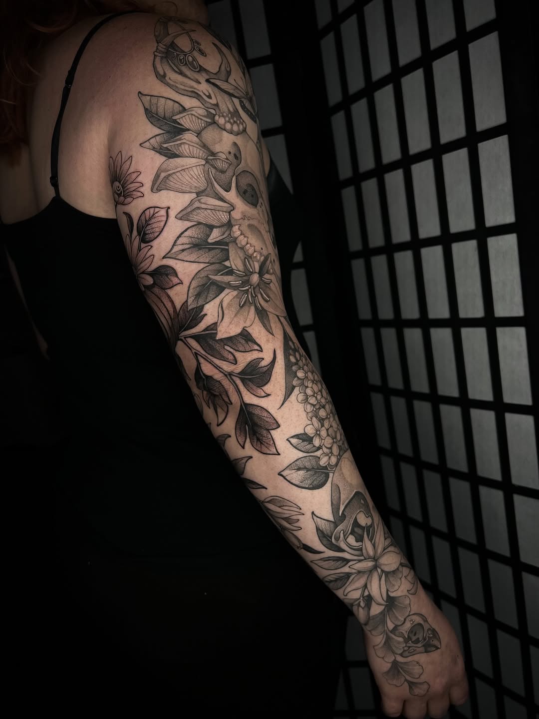 Tattoo by @kayseeshuster — black_and_grey, realism