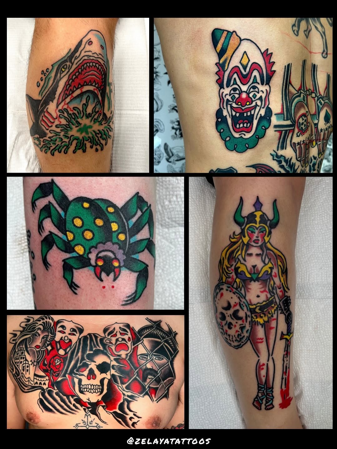 Tattoo by @zelayatattoos — american_traditional, illustrative