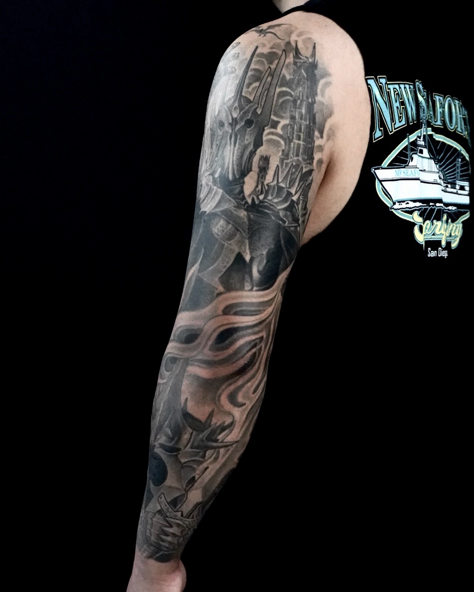 Tattoo by @tony.cruz.tattoo — realism, dark_realism