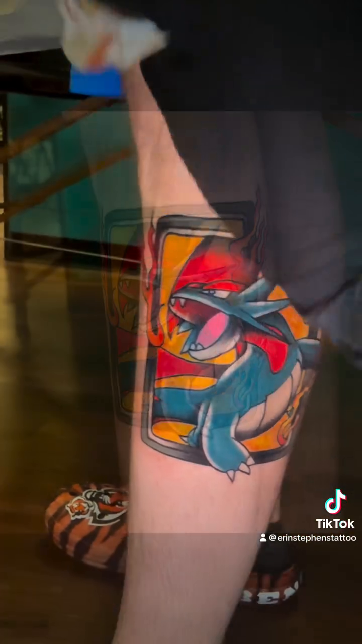 Tattoo by @erin_stephens_tattoo β anime