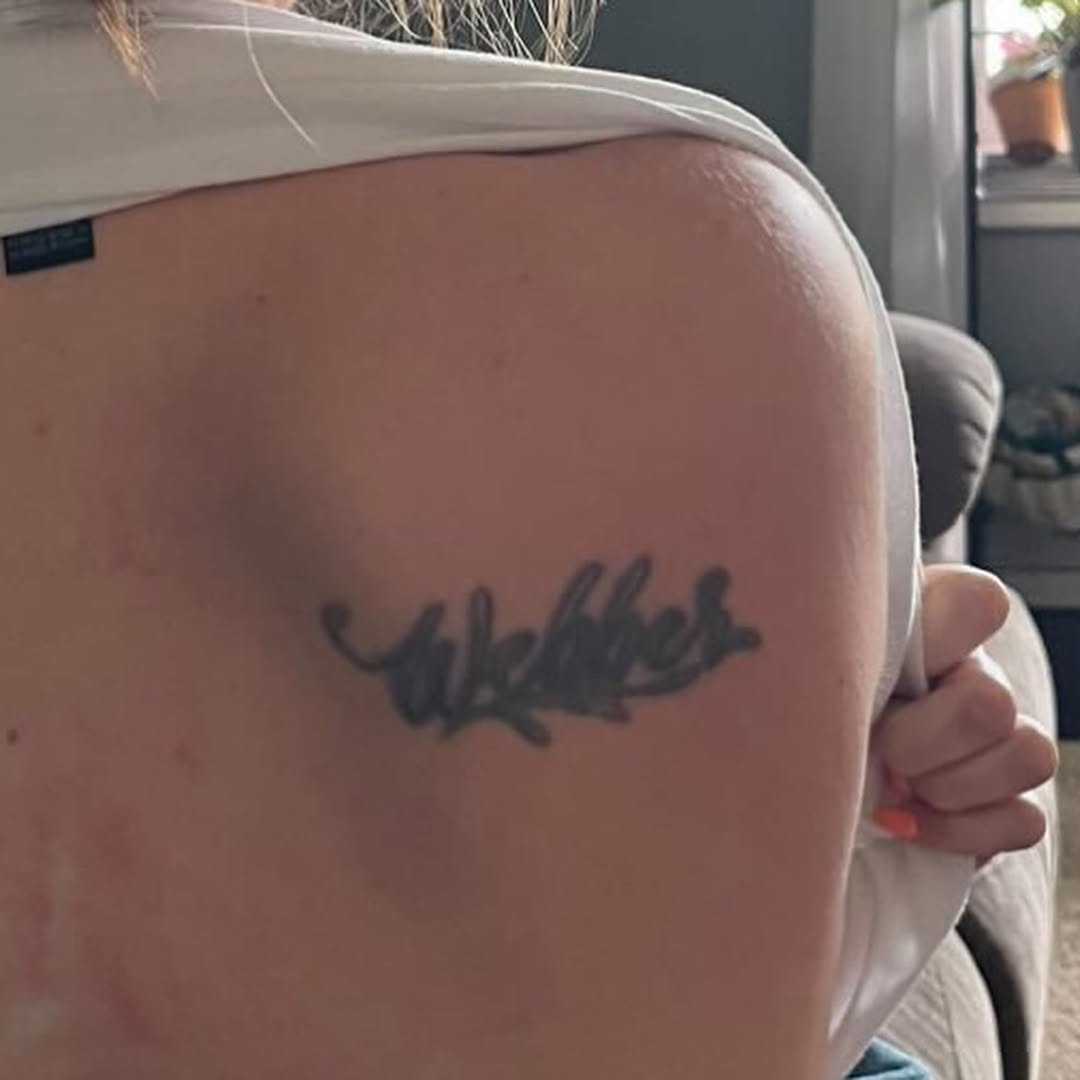 Tattoo by @ketzler_tattoos — lettering_script