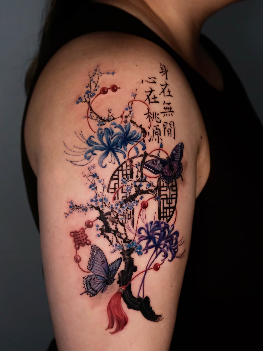 Tattoo by @da.an_tattooer — illustrative, japanese_irezumi