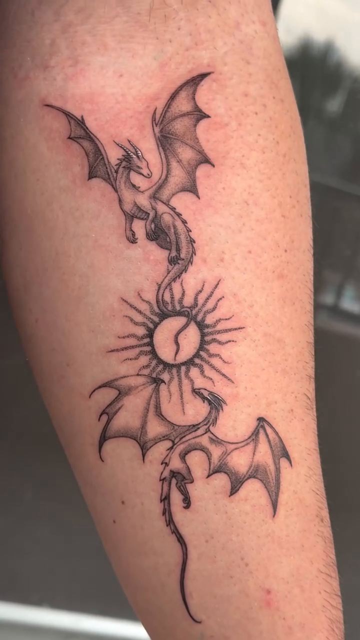 Tattoo by @tattoosbyra_ โ illustrative, black_and_grey