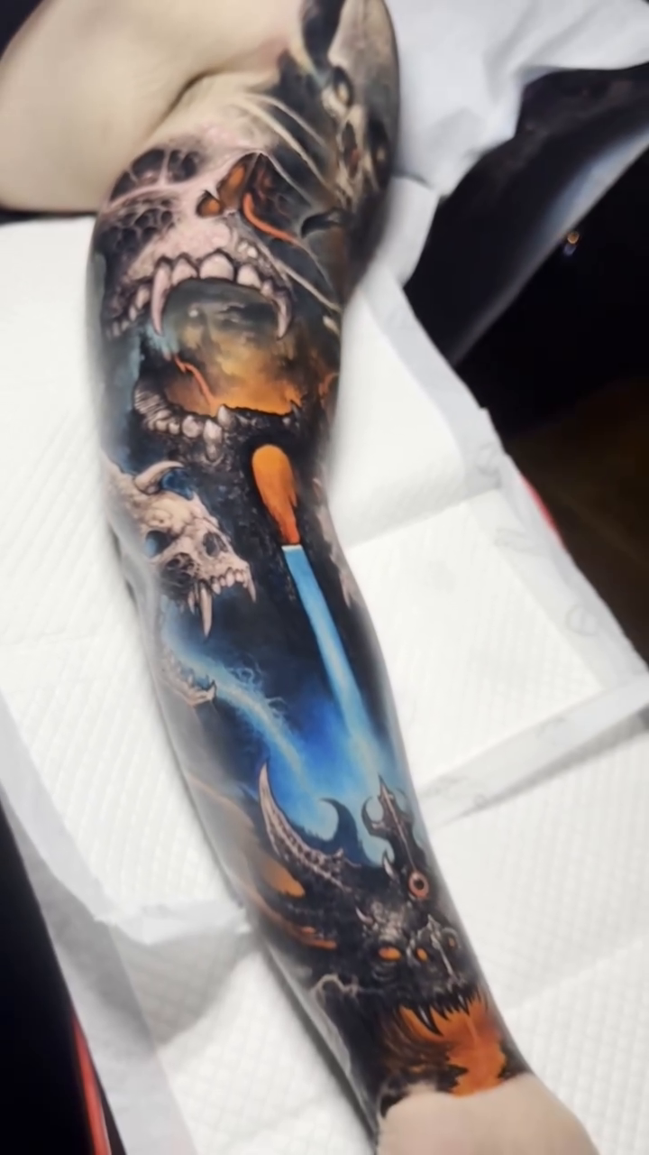 Tattoo by @brandon__herrera — dark_realism