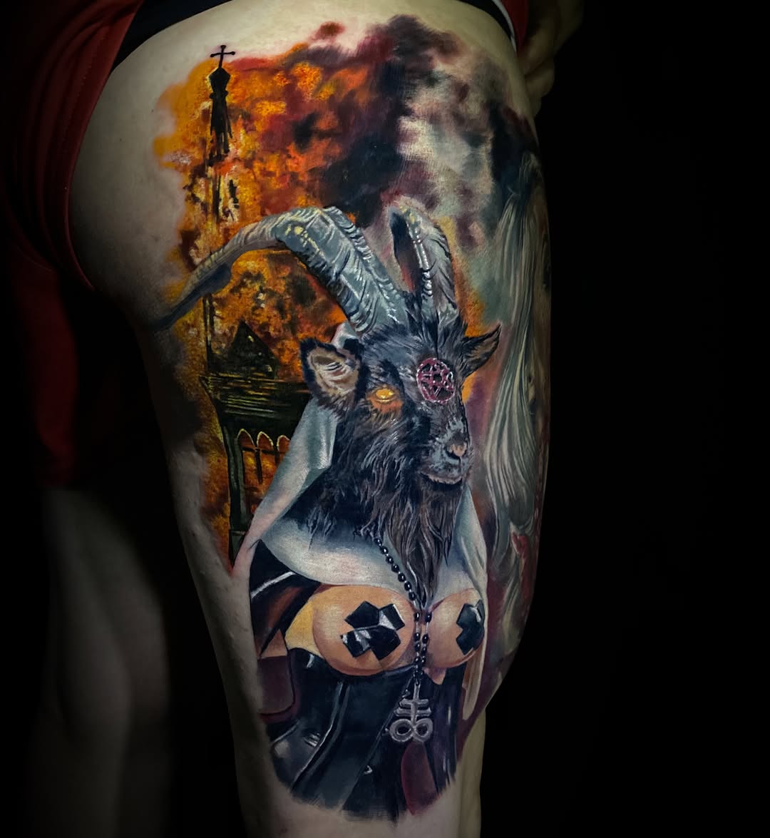 Tattoo by @anna_belle_tattoo β dark_realism, realism
