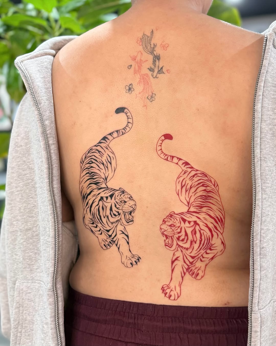 Tattoo by @nganvu.tattoo — blackwork, japanese_irezumi