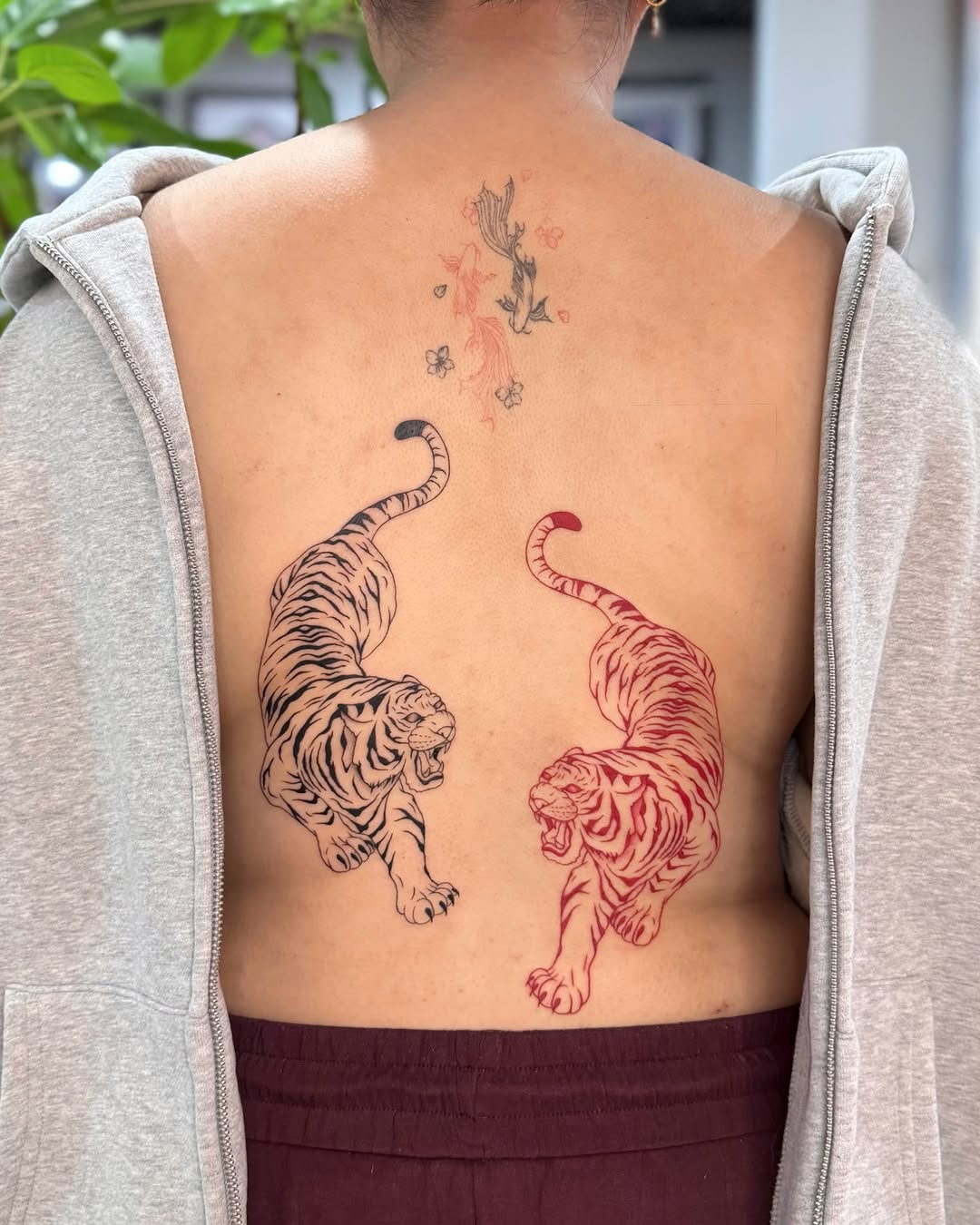 Tattoo by @nganvu.tattoo — japanese_irezumi, blackwork