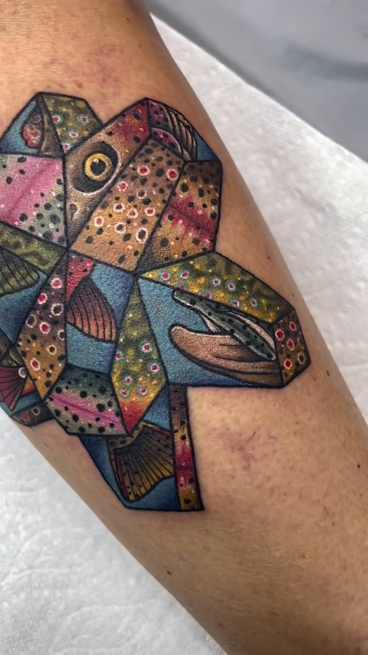 Tattoo by @ajmcguiretattoos β geometric