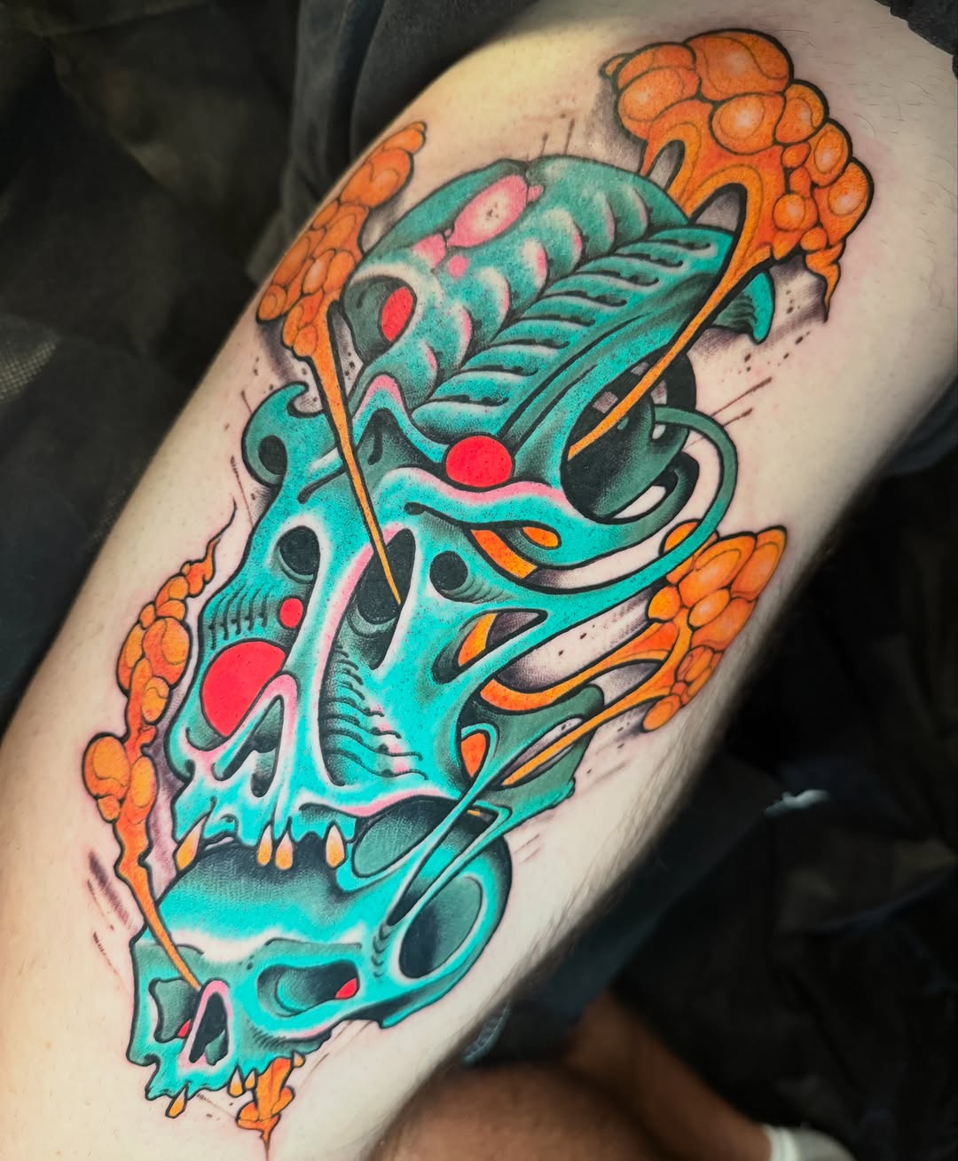 Tattoo by @joshuabowers — new_school