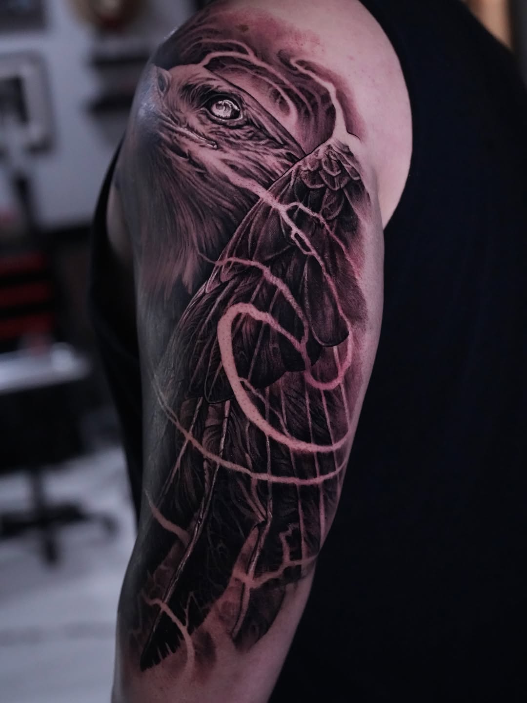 Tattoo by @inkbynico — realism, black_and_grey