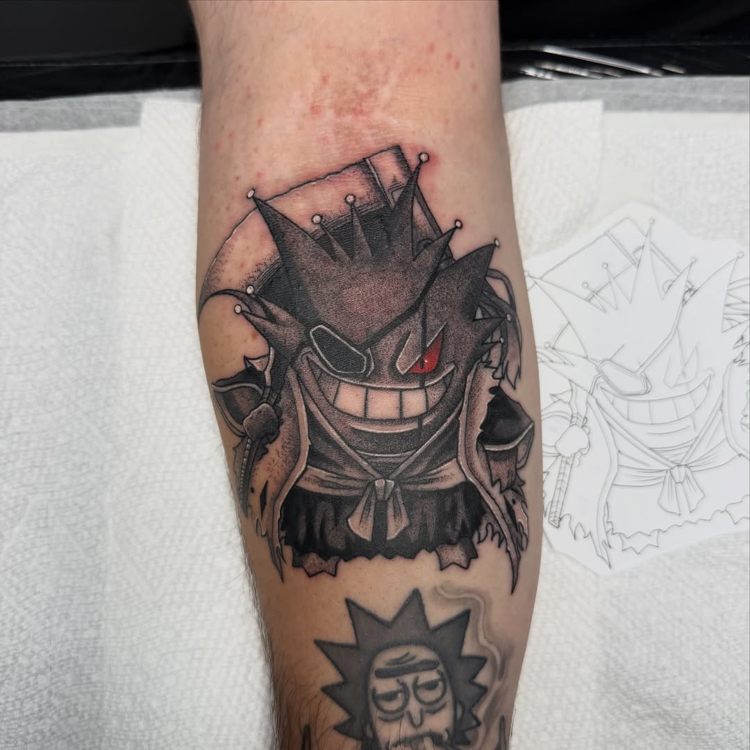 Tattoo by @luckyleftytattoos — black_and_grey, realism