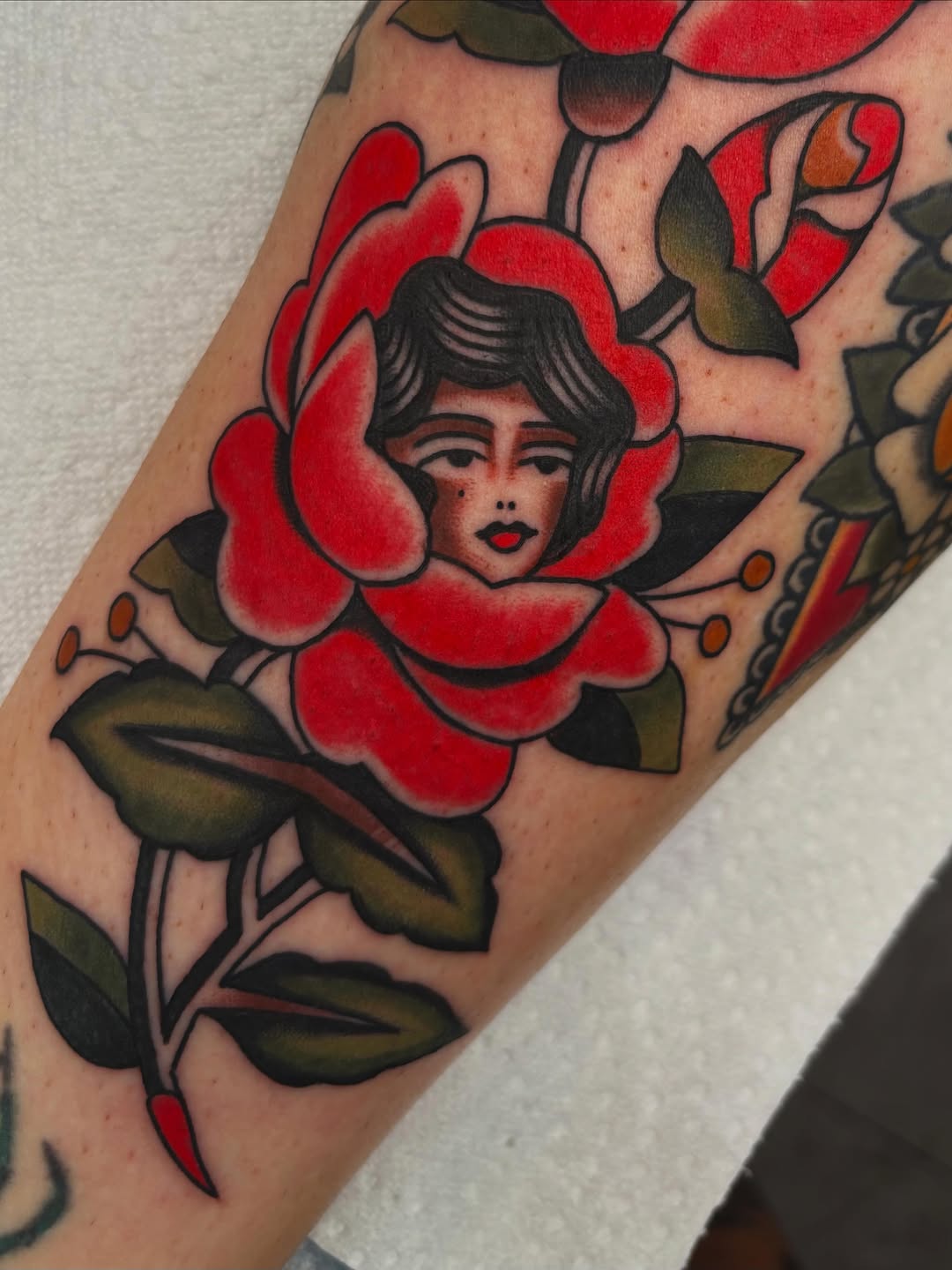 Tattoo by @cleepstattoo — american_traditional, illustrative