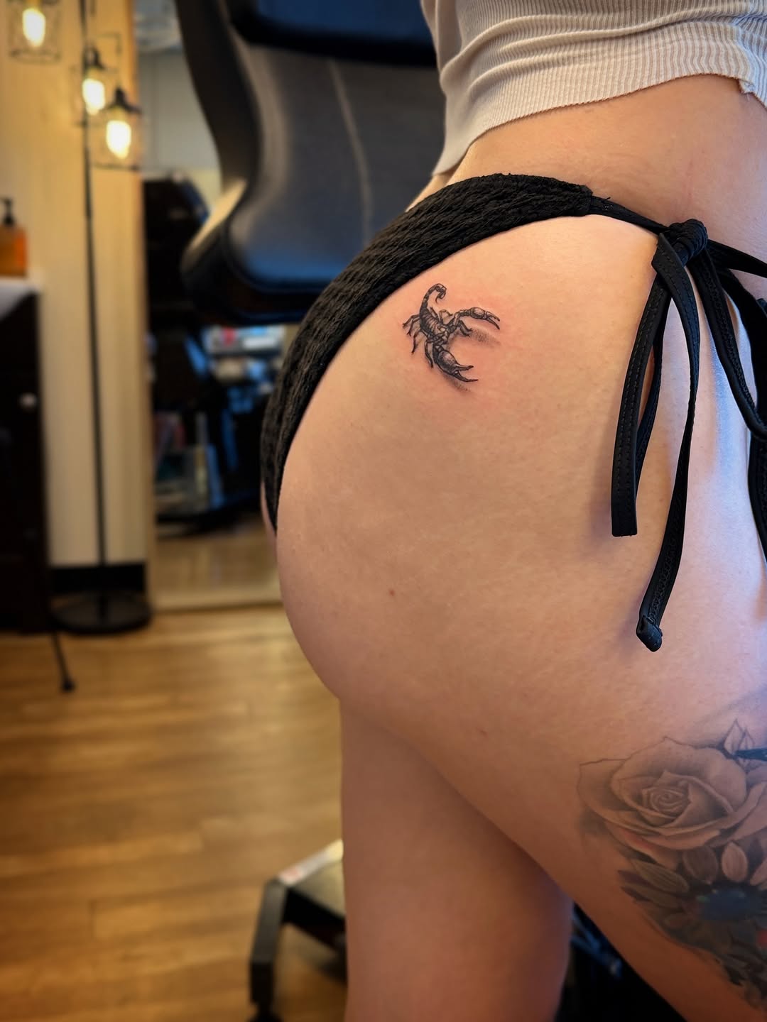 Tattoo by @anastasia_bellevue — fine_line, black_and_grey