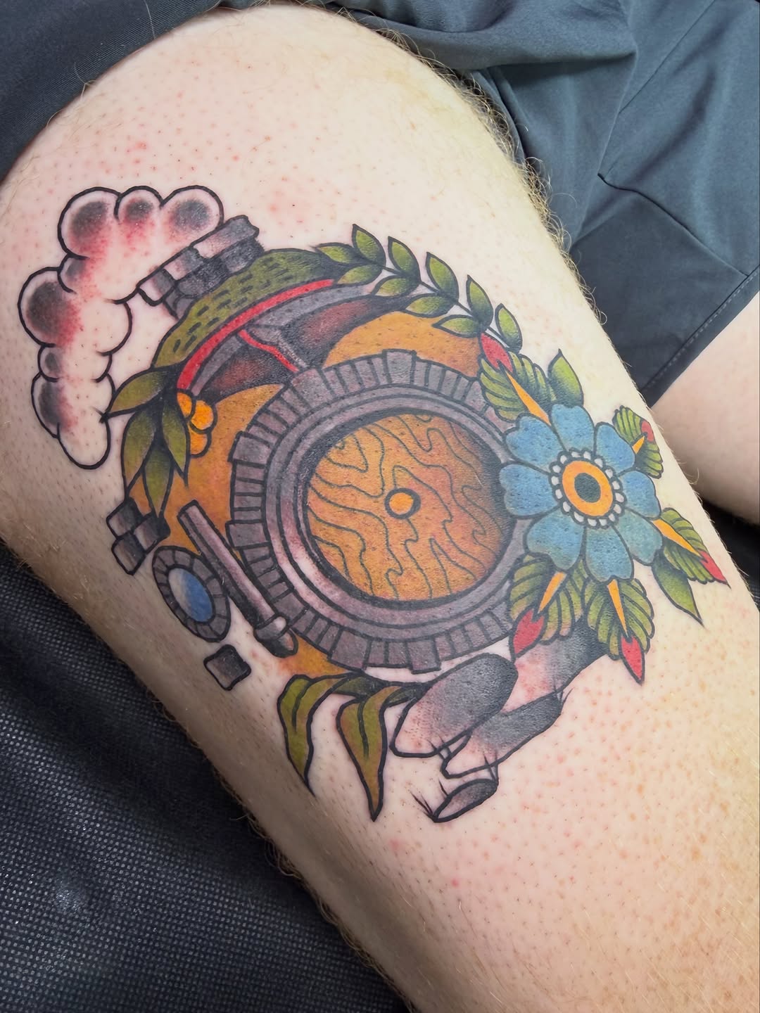 Tattoo by @ffititattoo — american_traditional, neo_traditional