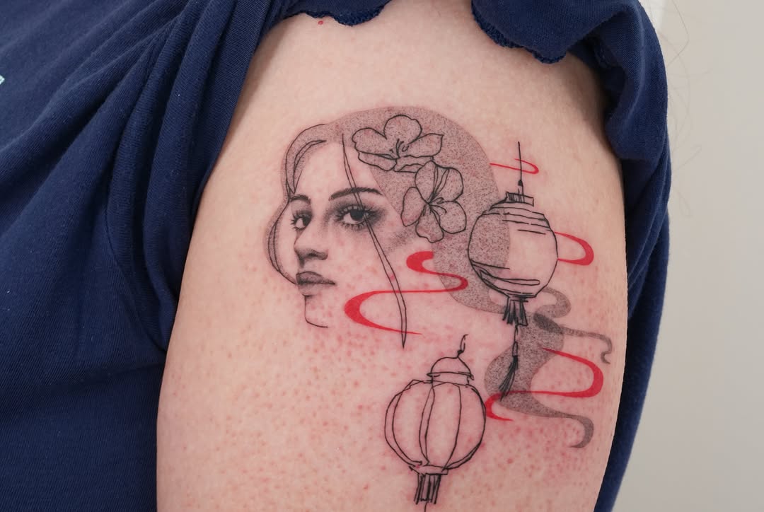 Tattoo by @nhiidles — fine_line, illustrative