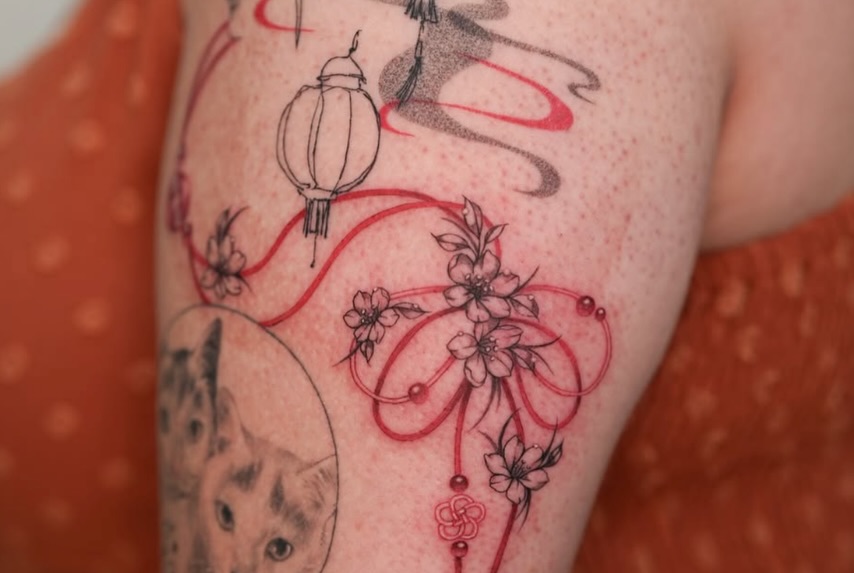 Tattoo by @nhiidles — fine_line, illustrative
