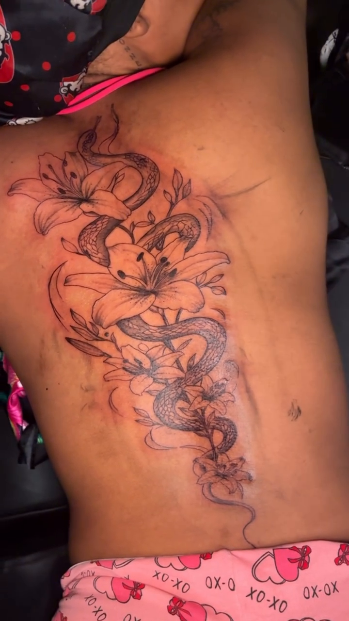 Tattoo by @luxnoctistattoo โ black_and_grey