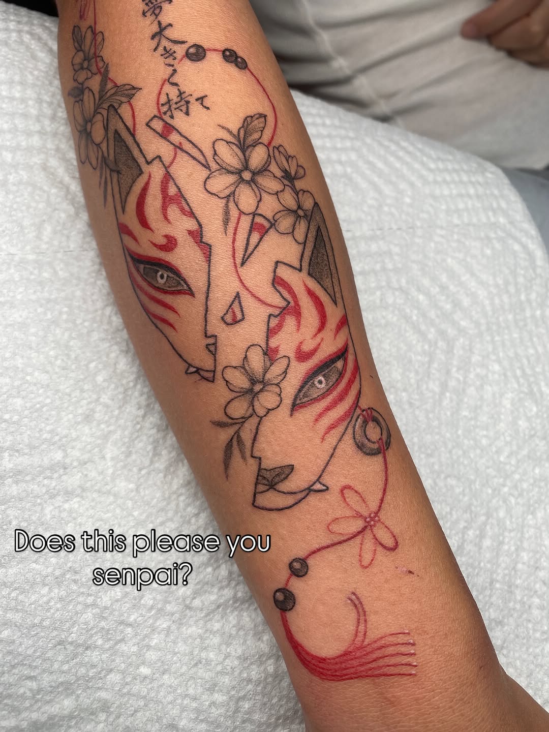 Tattoo by @krookedtattoos โ japanese_irezumi, black_and_grey