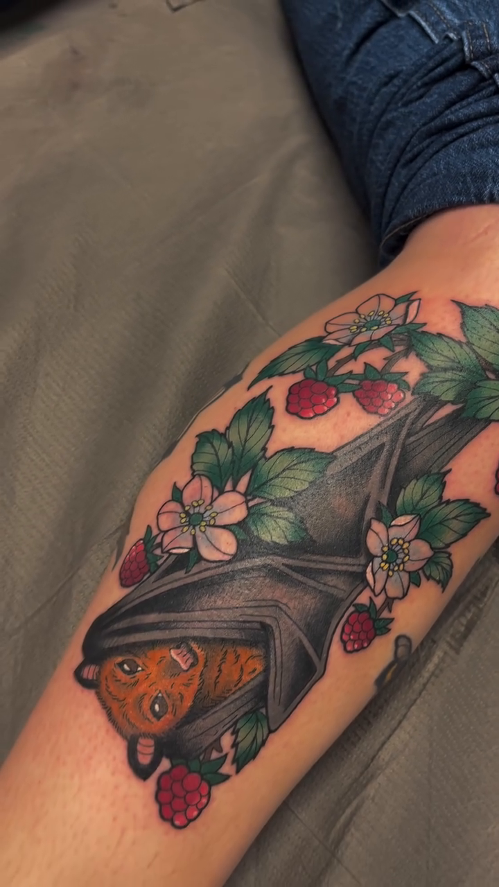 Tattoo by @grizzly.inks — neo_traditional, realism