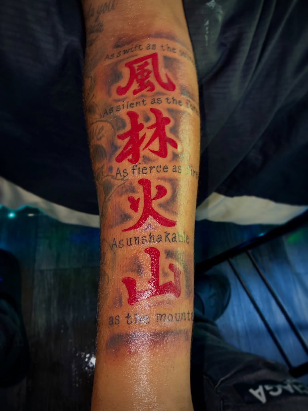 Tattoo by @inkedby_sonya_son — lettering_script, black_and_grey