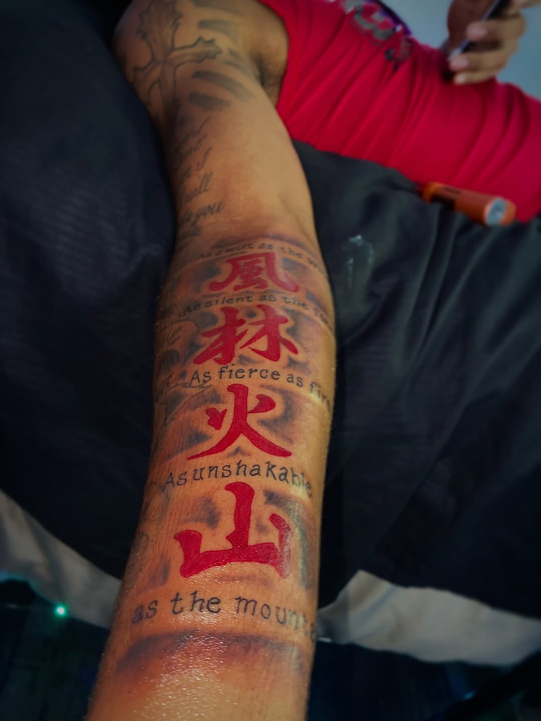 Tattoo by @inkedby_sonya_son — lettering_script, black_and_grey