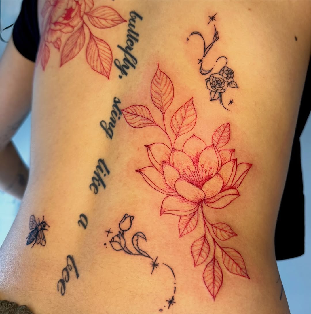 Tattoo by @21.12_ink โ fine_line, lettering_script