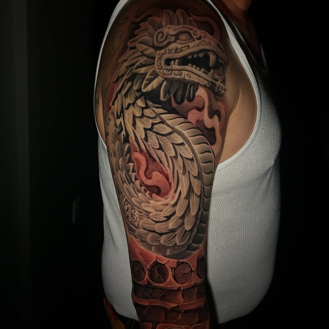 Tattoo by @acruz_707 โ realism, black_and_grey