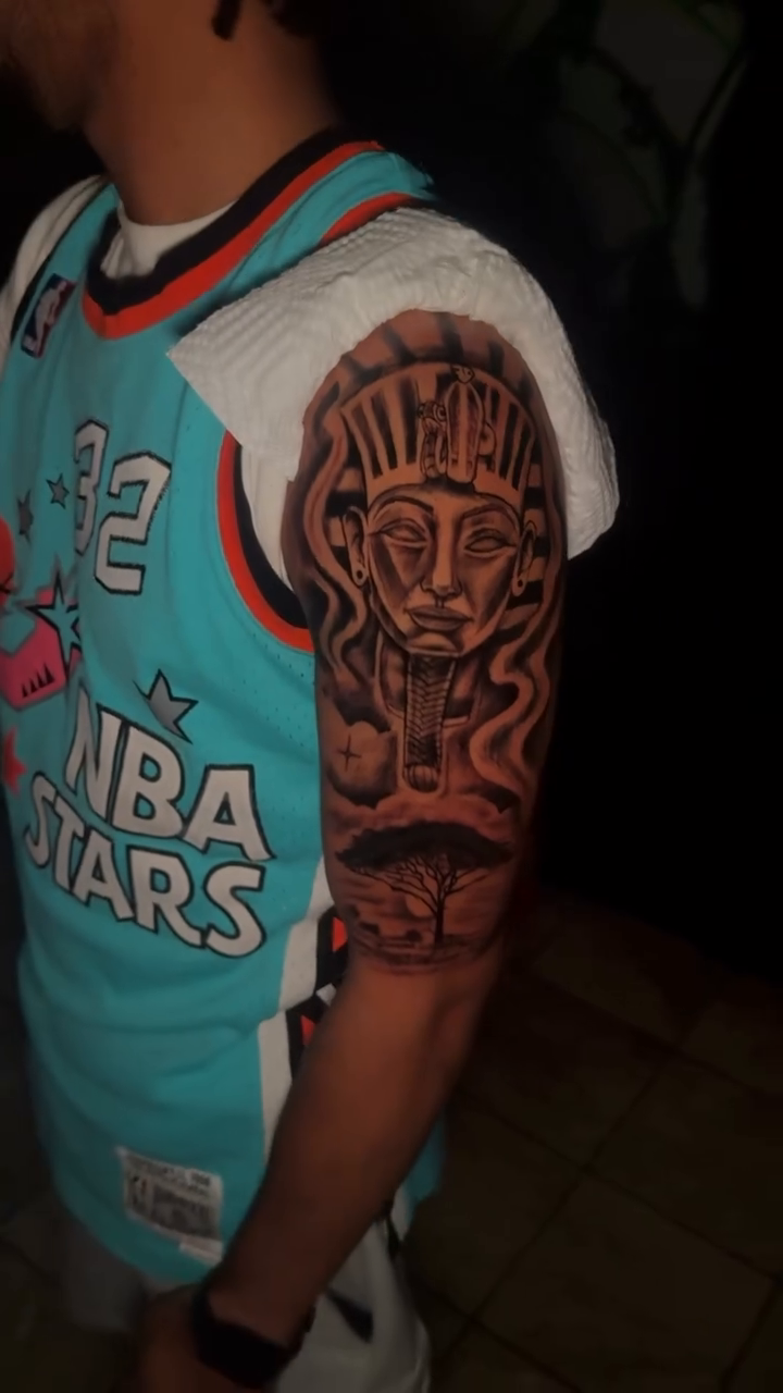 Tattoo by @eye4ii — black_and_grey, realism