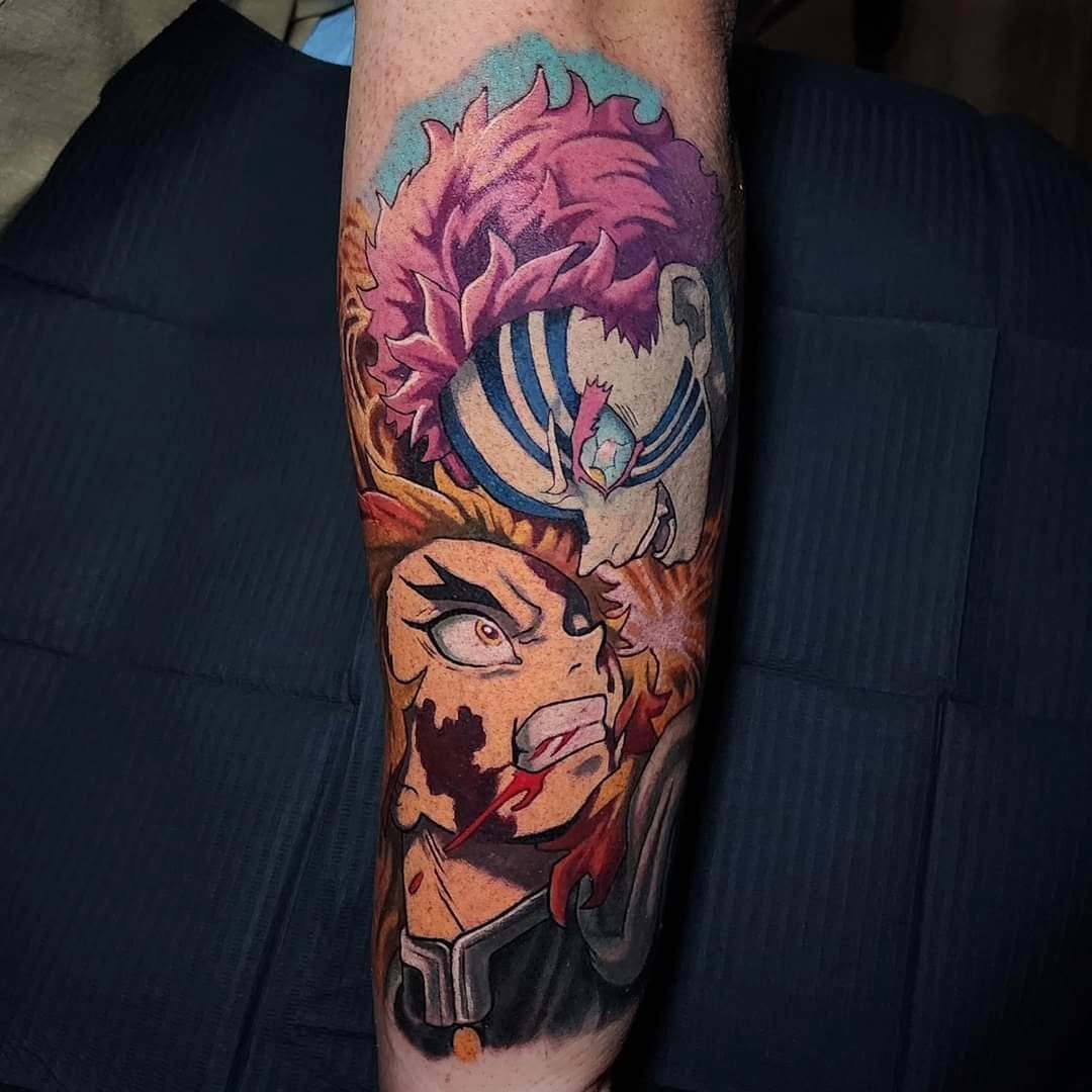 Tattoo by @adamaguastattoos — anime
