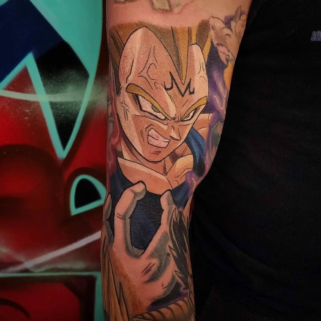 Tattoo by @adamaguastattoos — anime