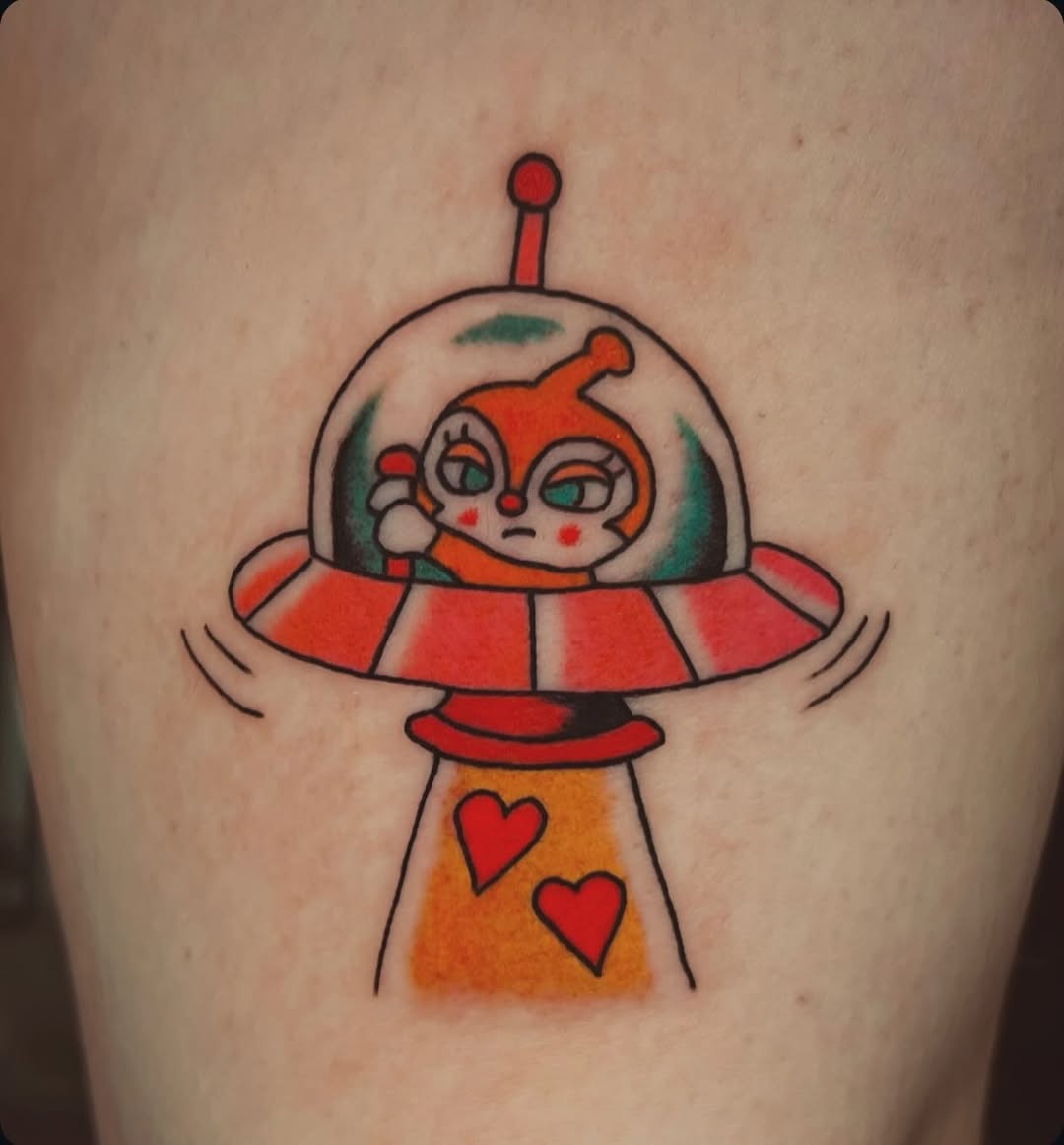 Tattoo by @fokqueenie — new_school