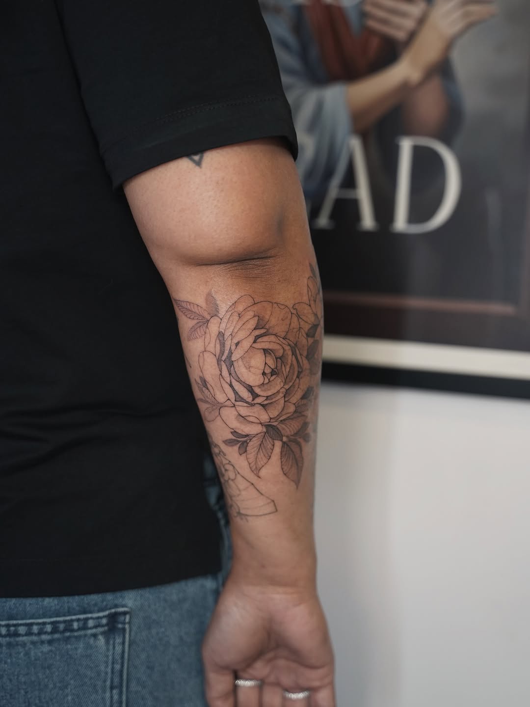 Tattoo by @emmaleetattoo — fine_line, black_and_grey