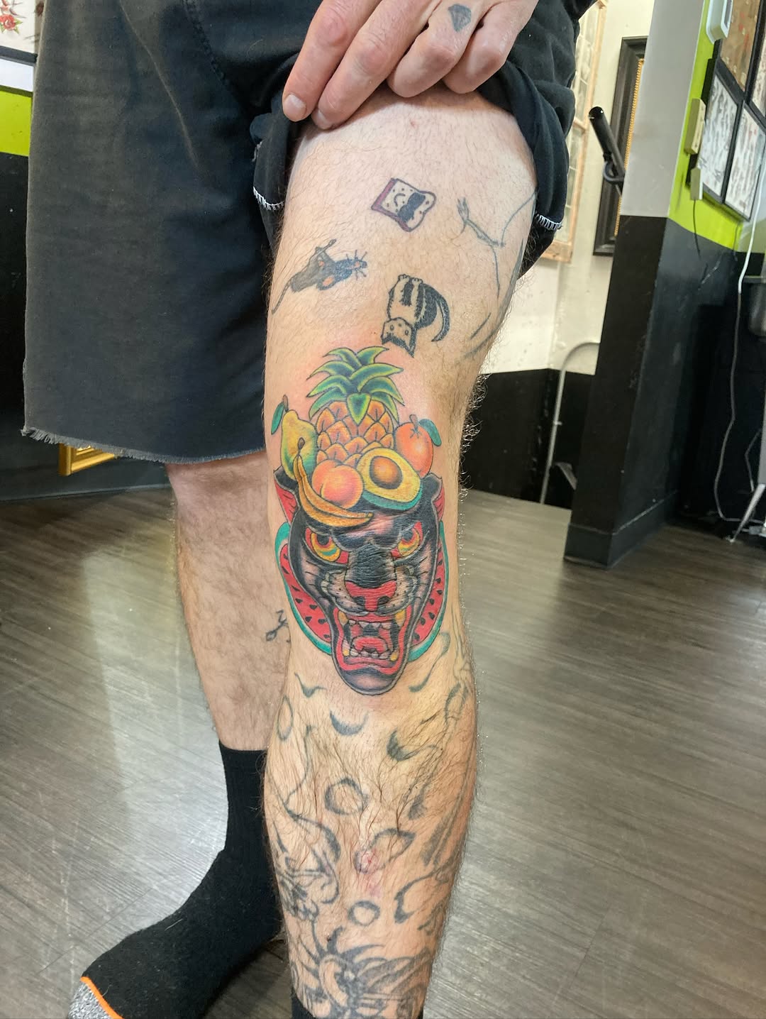 Tattoo by @queendaddytattoos — new_school, american_traditional