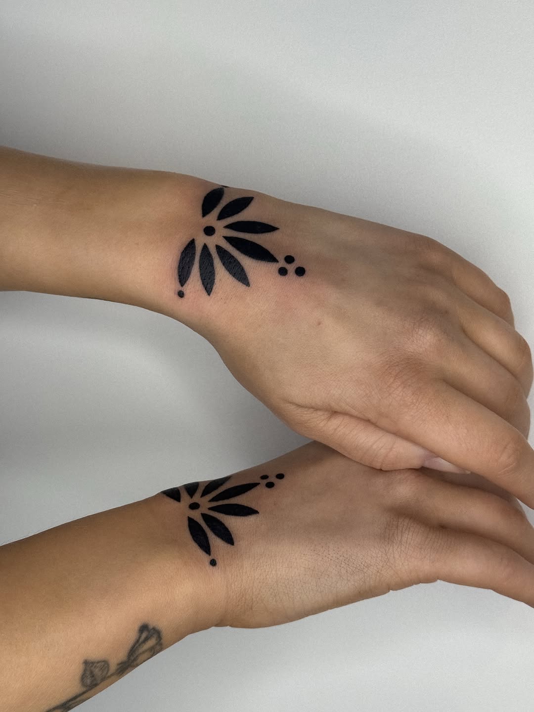 Tattoo by @tattoo.vancouver โ minimalist, blackwork