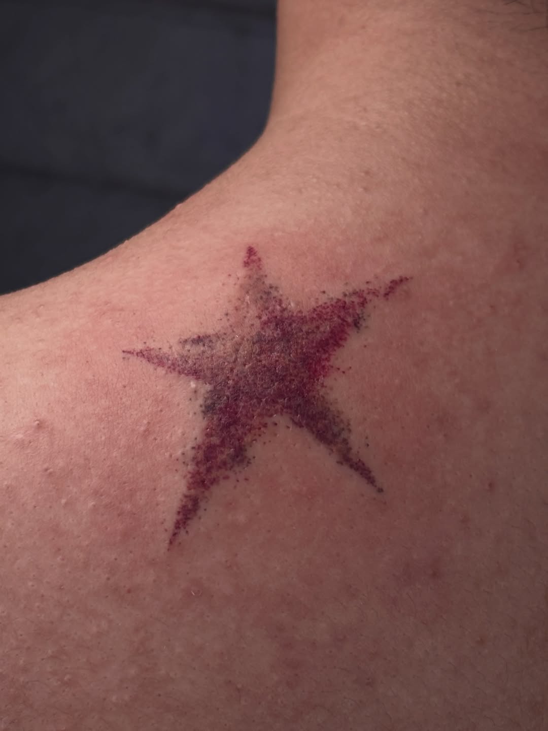 Tattoo by @amorph.es β dotwork, illustrative