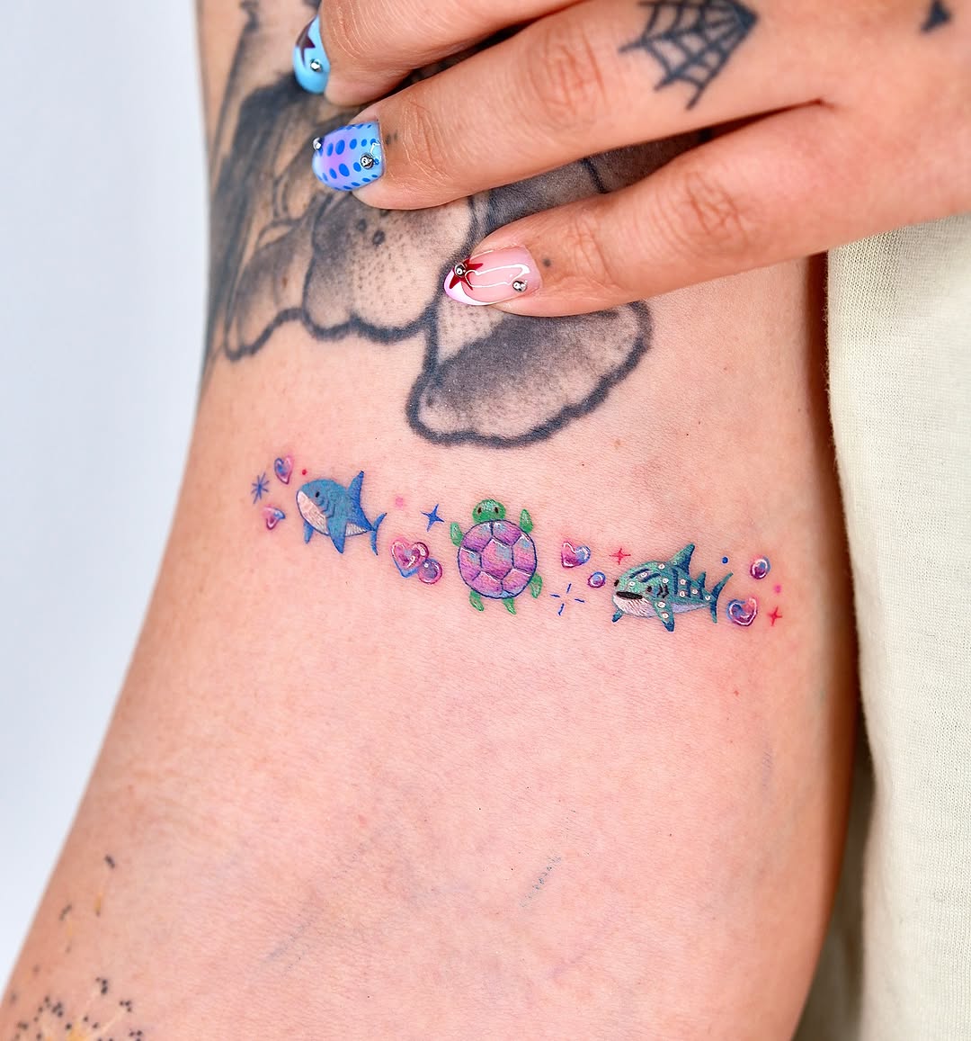 Tattoo by @seon_tattoo — illustrative, fine_line