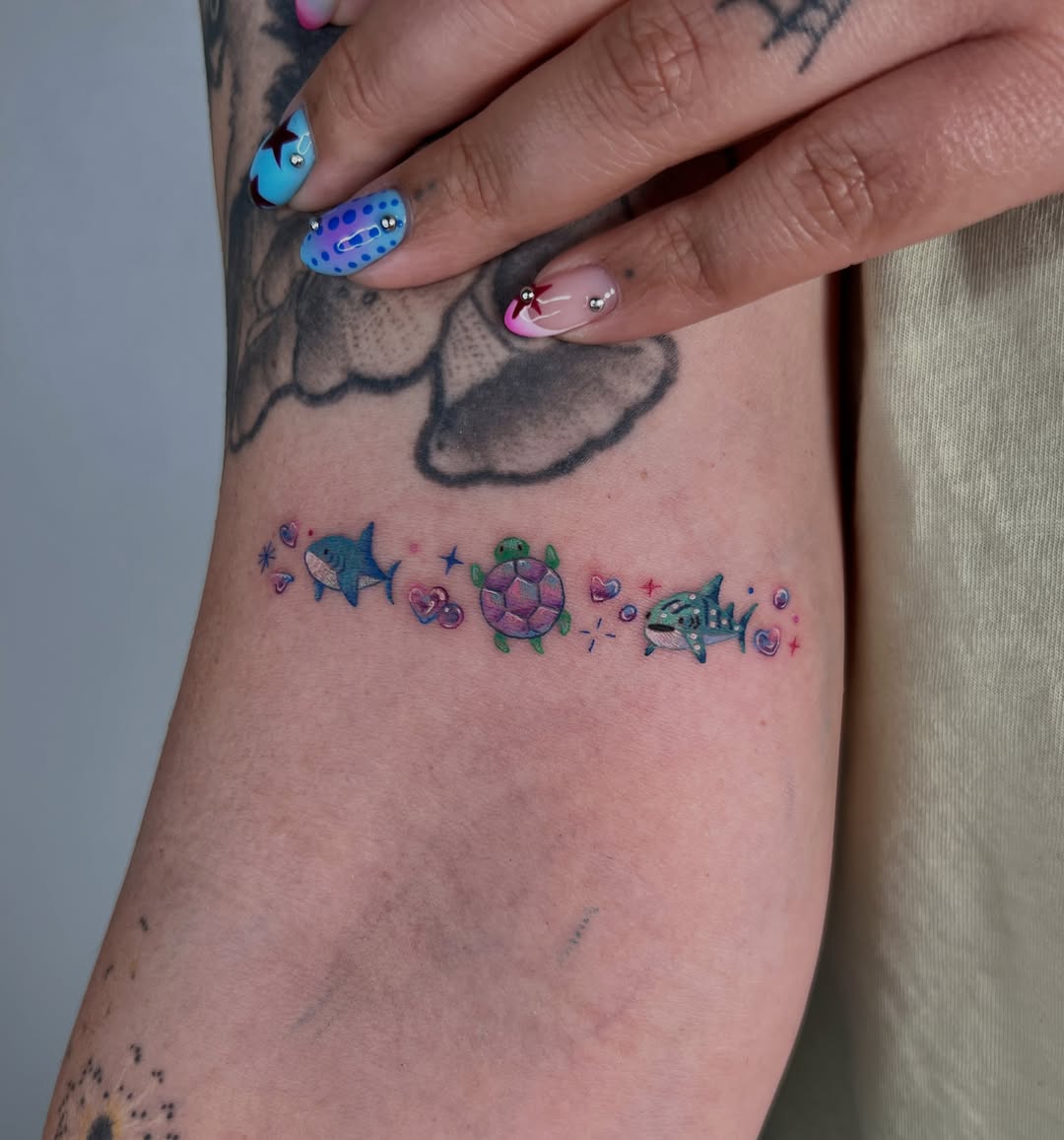Tattoo by @seon_tattoo — illustrative, fine_line