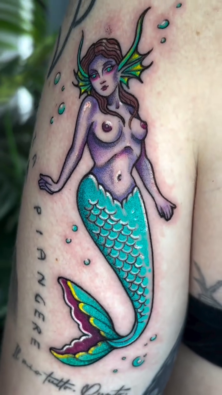 Tattoo by @ariusink โ neo_traditional