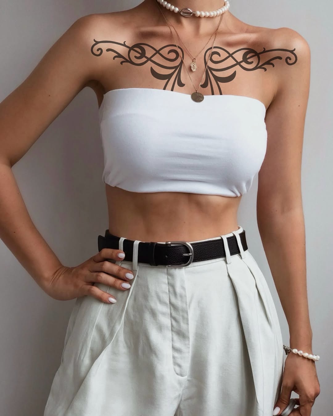 Tattoo by @nyxea.tattoo โ ornamental, fine_line