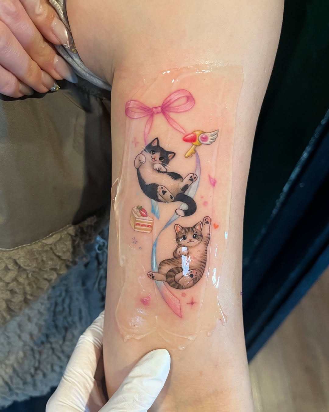 Tattoo by @zommi.tt — new_school, anime