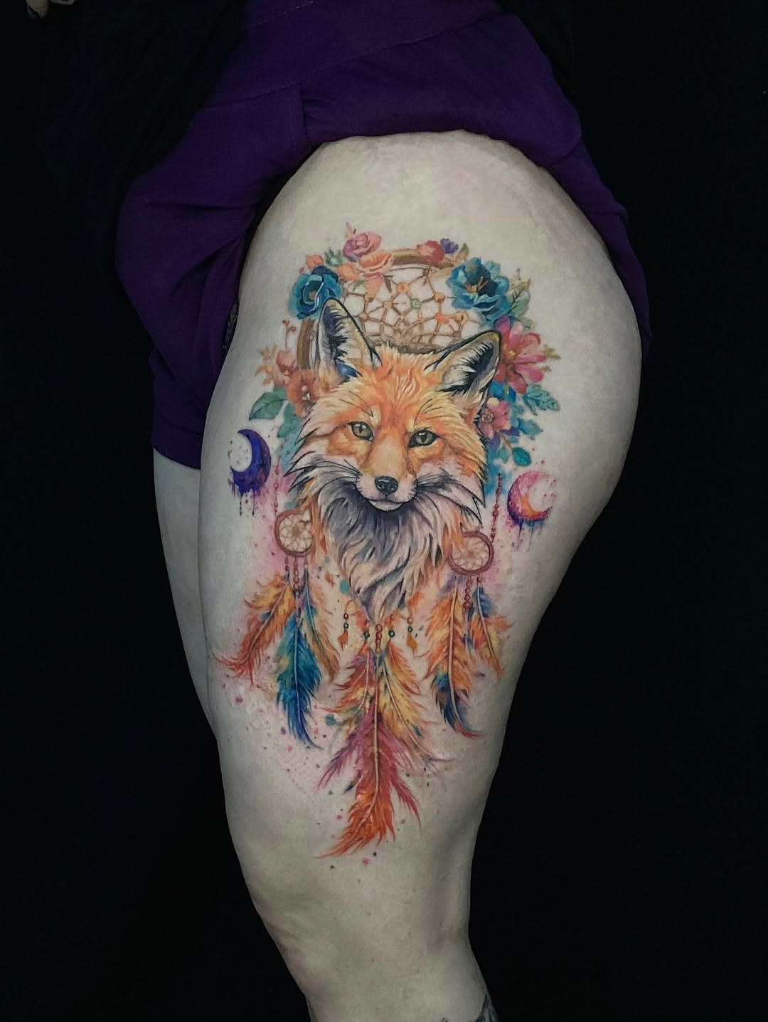 Tattoo by @alekseymolyarenko — watercolor