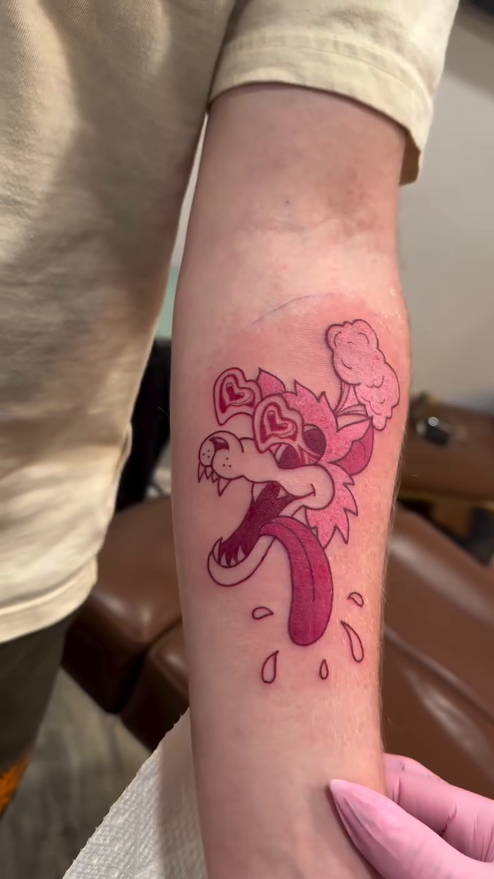 Tattoo by @honeysucktattoo โ anime