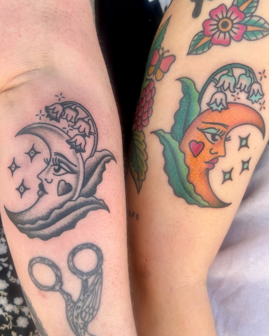 Tattoo by @hillarytattoos — american_traditional, neo_traditional