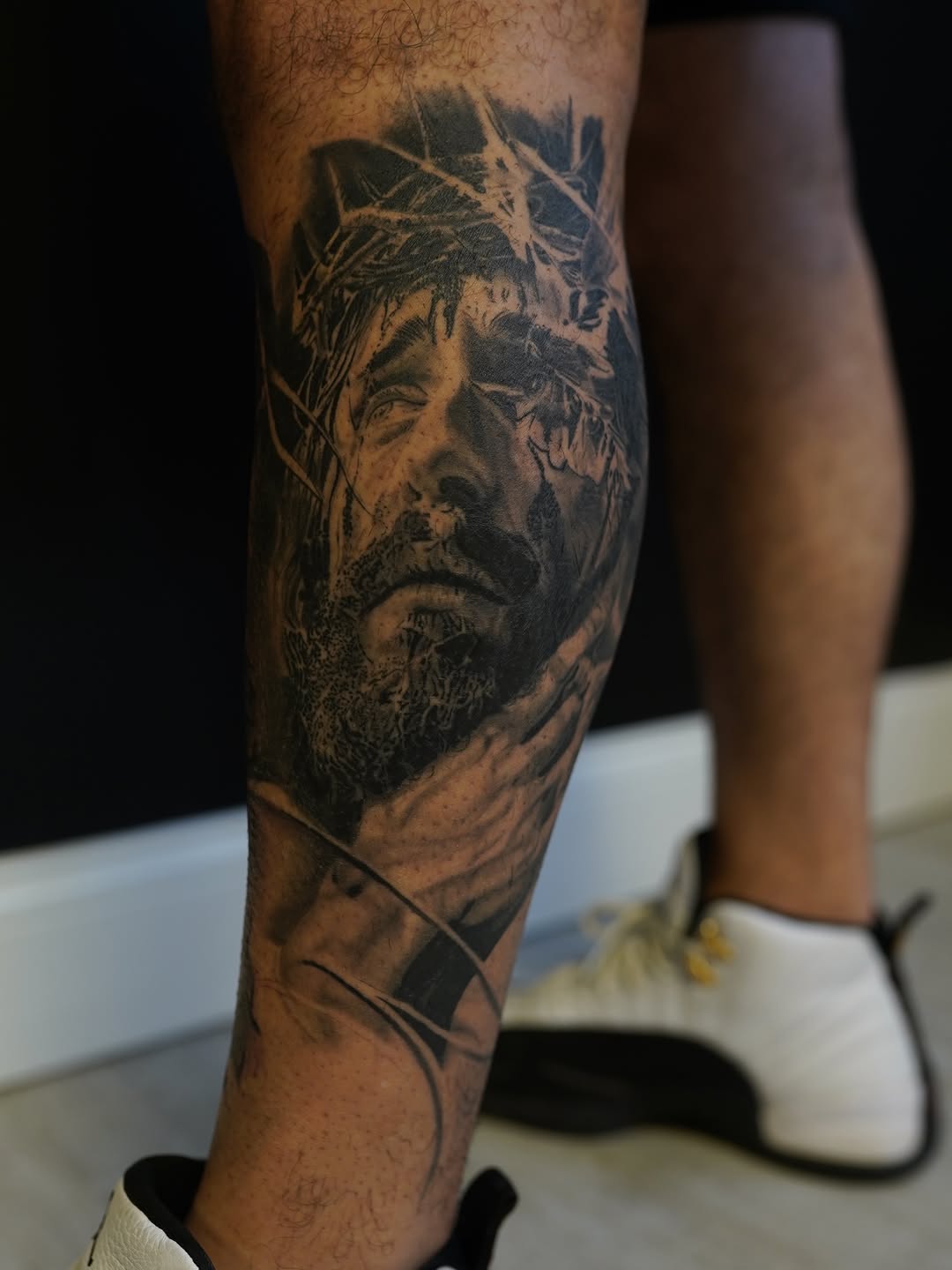 Tattoo by @rudeink — realism, black_and_grey