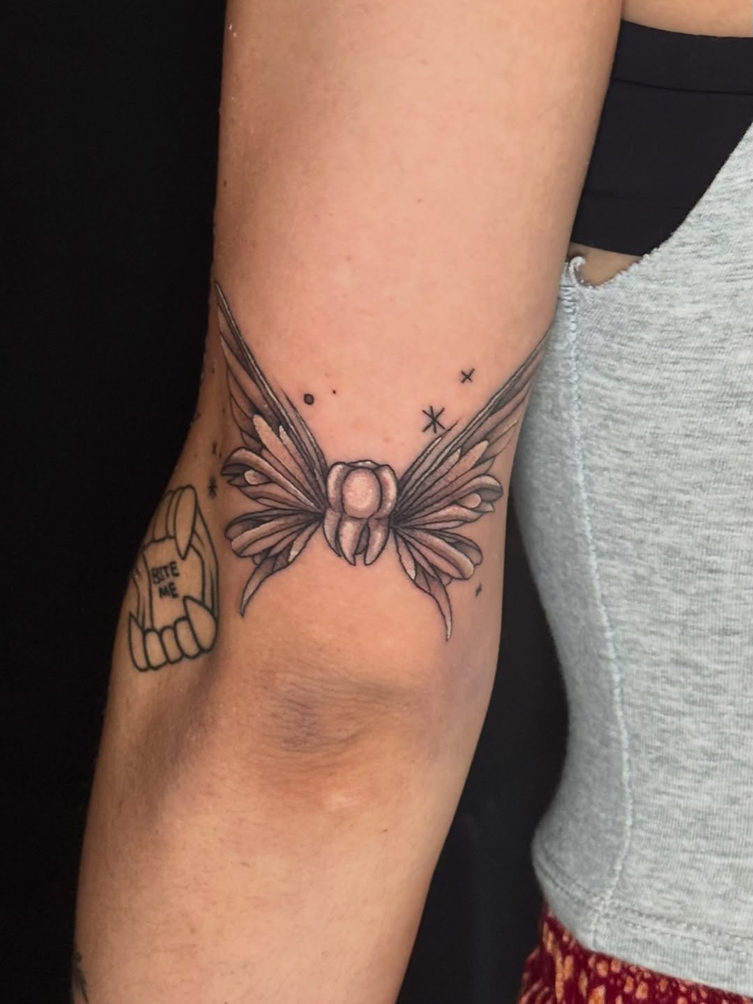 Tattoo by @tattoosbyoliviarenae โ black_and_grey